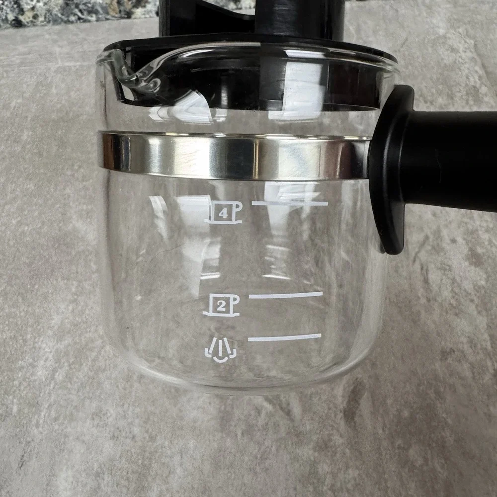 Coffee Espresso Maker (Universal) Glass 4 Cup Carafe w/‎ Lid